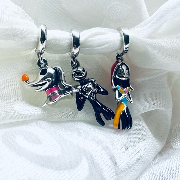 🎃 NWOT Jack, Sally & Zero Charm – HALLOWEEN - The Nightmare Before Christmas ✨ - Picture 1 of 15